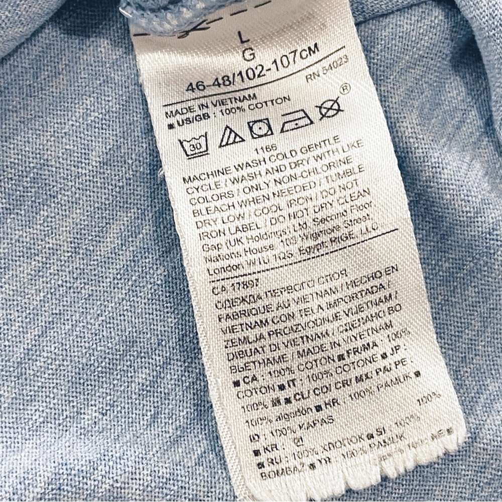 Banana Republic Men's 100% Cotton T-Shirts Lot Of 3 Short Sleeve V-Neck Tee Sz L - Picture 7 of 16